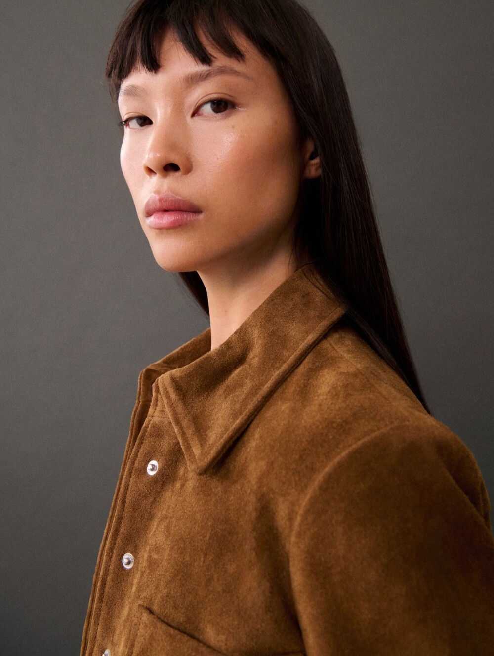 Mango Genuine Suede Western Jacket - Picture 5 of 8